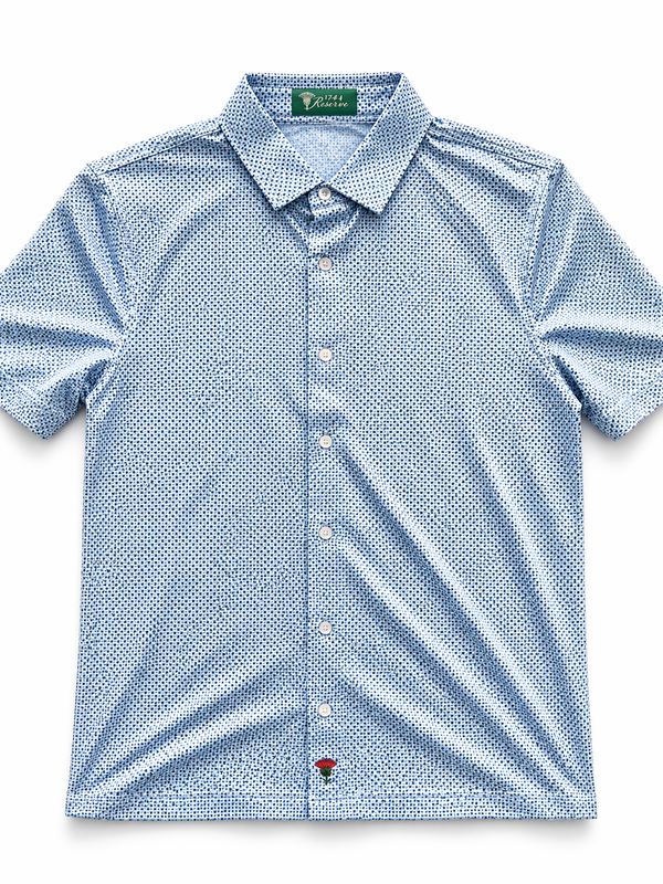 The Bannockburn Geo Short Sleeve Button Down