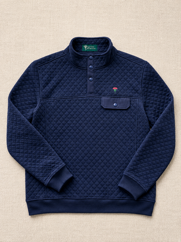 The Briarwood Quilted Pullover