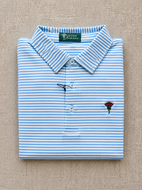 The Blue Heron Stripe Polo