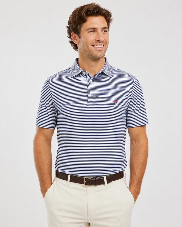 The Foundry Stripe Polo