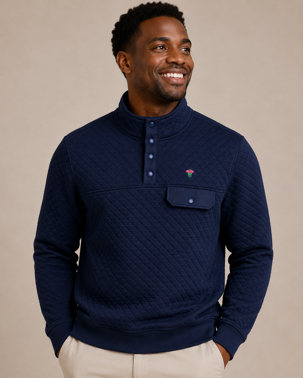 The Briarwood Quilted Pullover