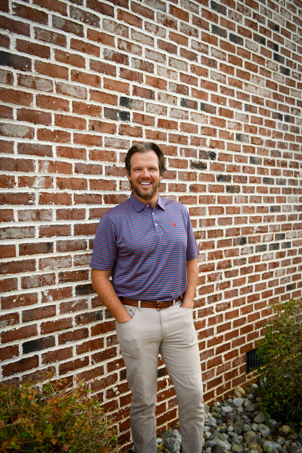 1744 Vintage Stripe Polo